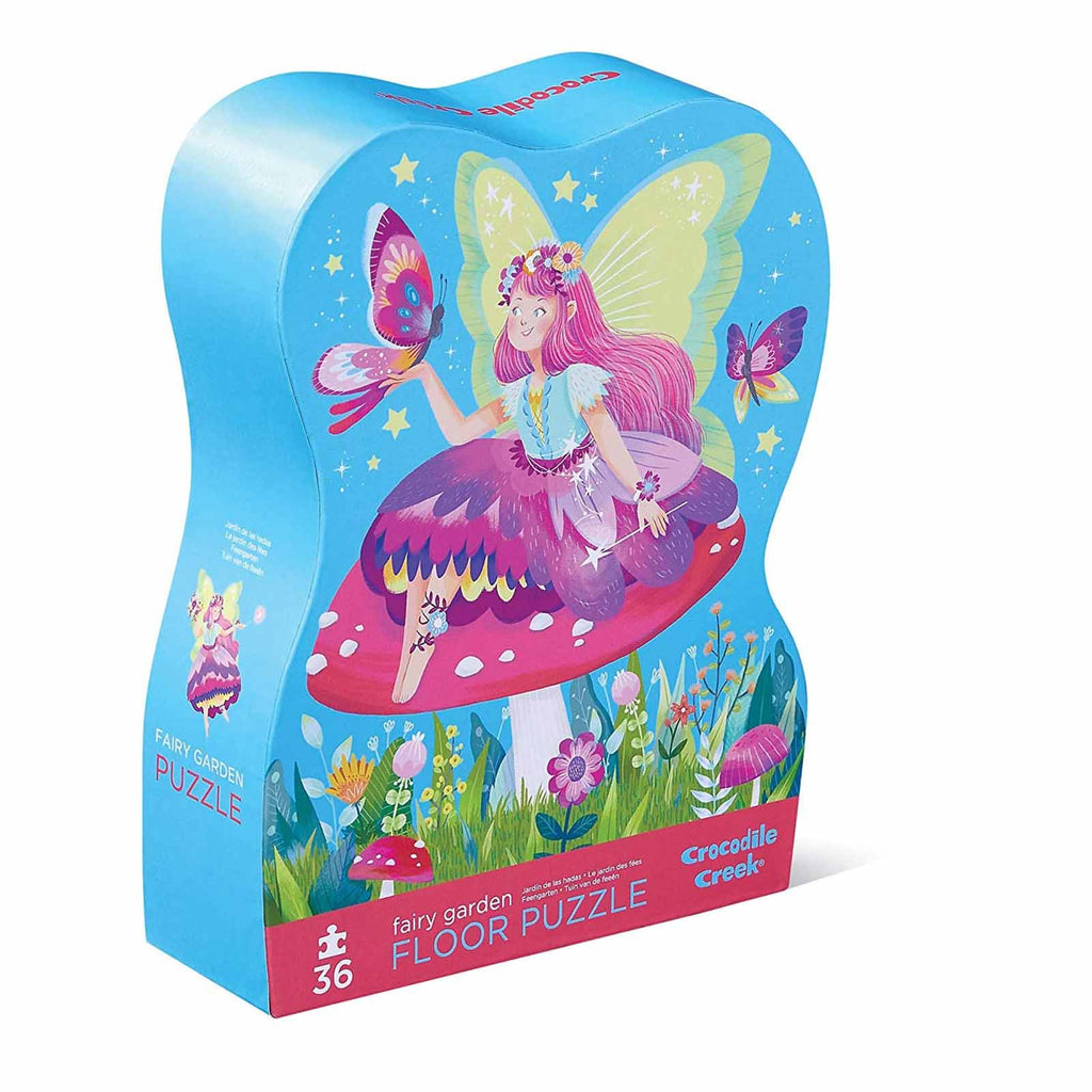 Crocodile Creek Fairy Garden 36 Piece Floor Puzzle