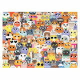Crocodile Creek Lots Of Cats 500 Piece Puzzle - Radar Toys