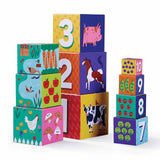 Crocodile Creek Nested Blocks Barnyard - Radar Toys