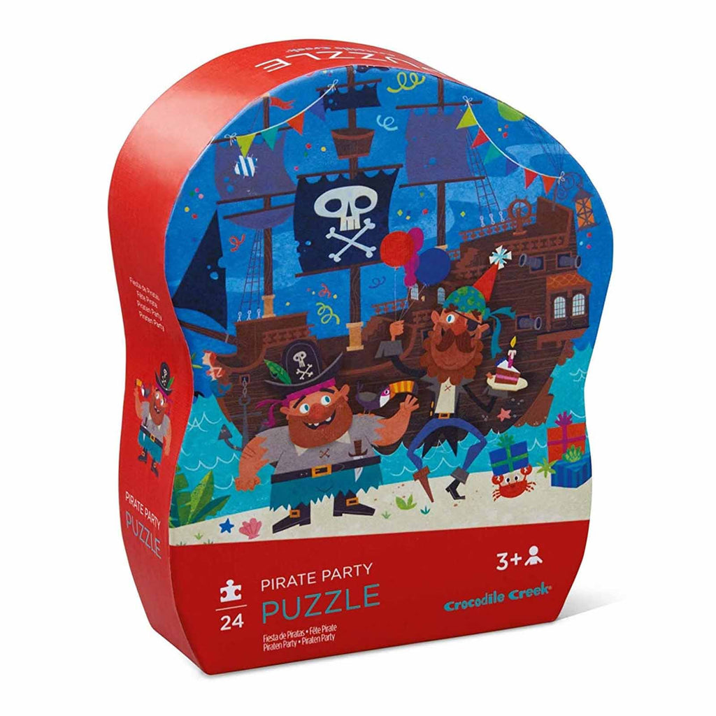 Crocodile Creek Pirate Party 24 Piece Puzzle