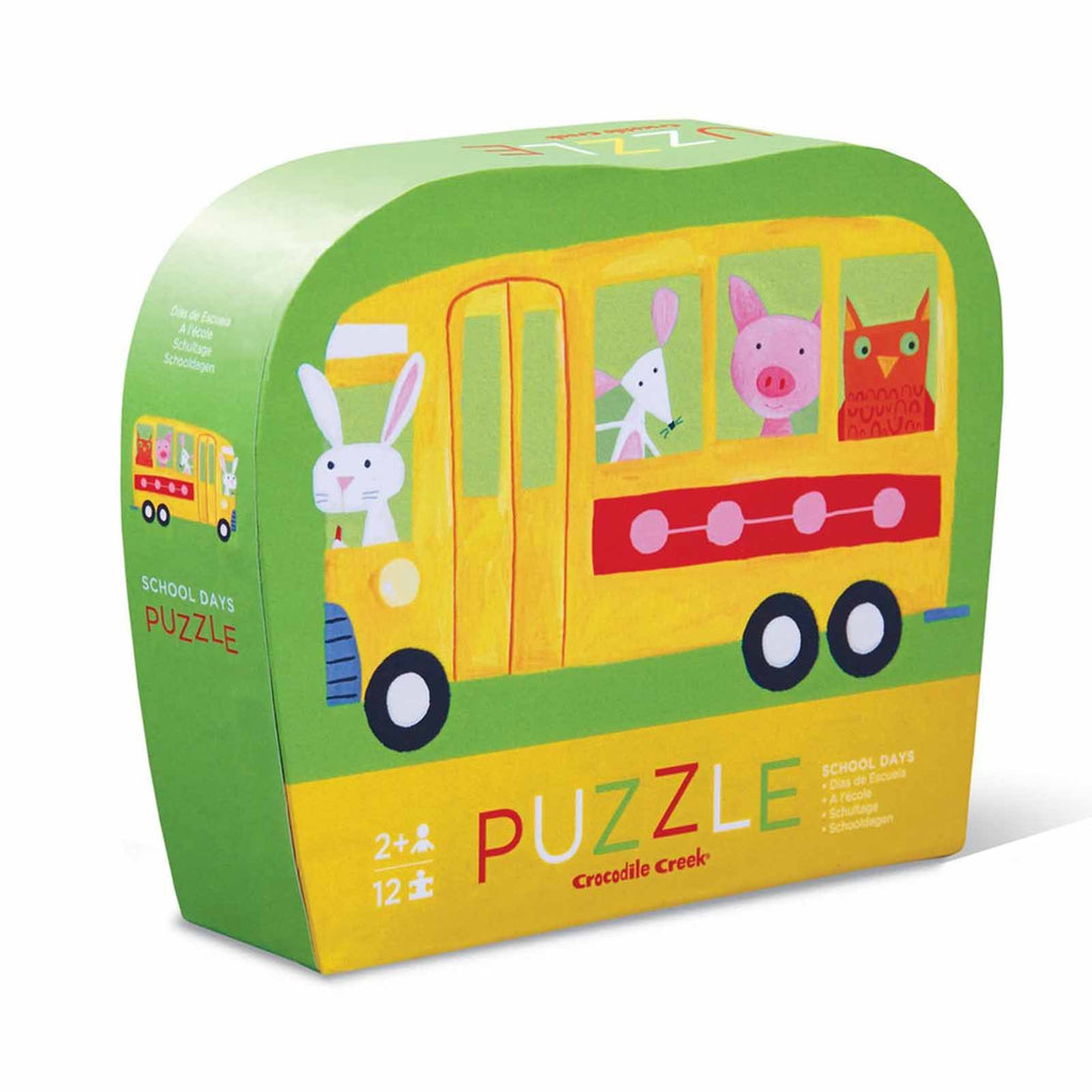 Crocodile Creek School Days 12 Piece Puzzle
