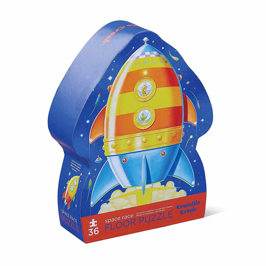 Crocodile Creek Space Race 36 Piece Floor Puzzle