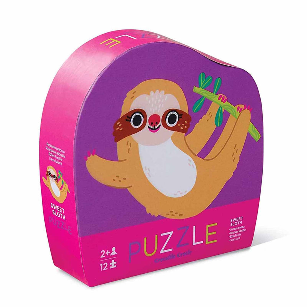 Crocodile Creek Sweet Sloth 12 Piece Puzzle
