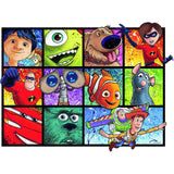 Disney Pixar Splatter Art 1000 Piece Puzzle - Radar Toys
