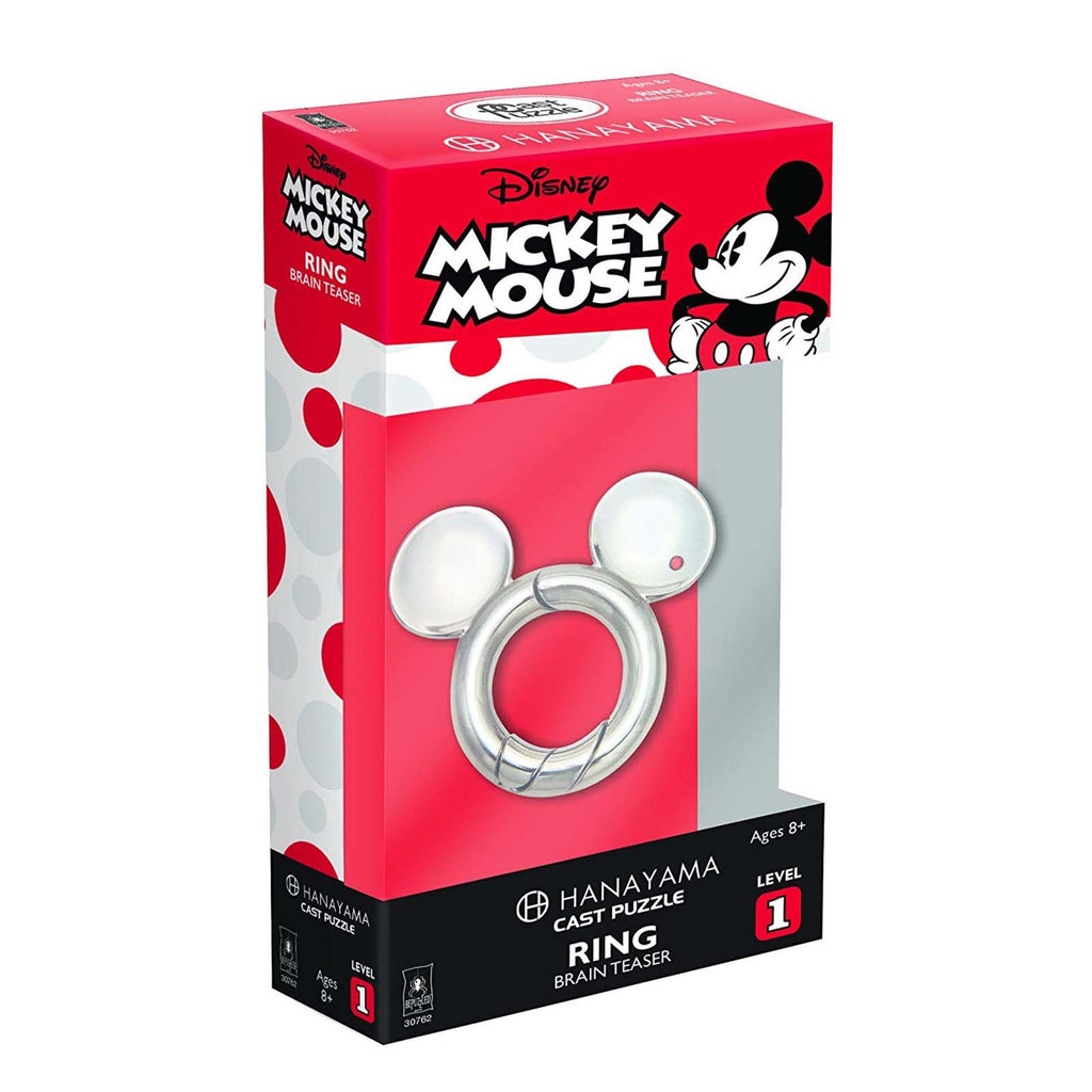 Hanayama Disney Mickey Mouse Level 1 Ring Cast Puzzle