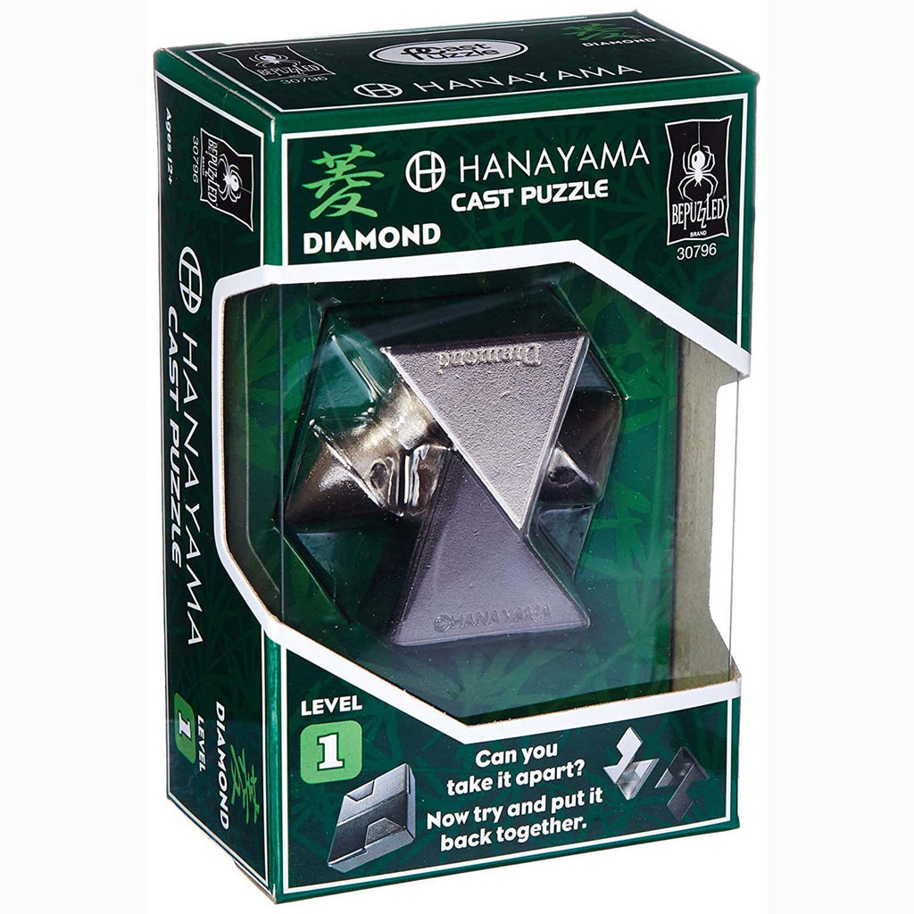 Hanayama Level 1 Diamond Cast Puzzle - Radar Toys
