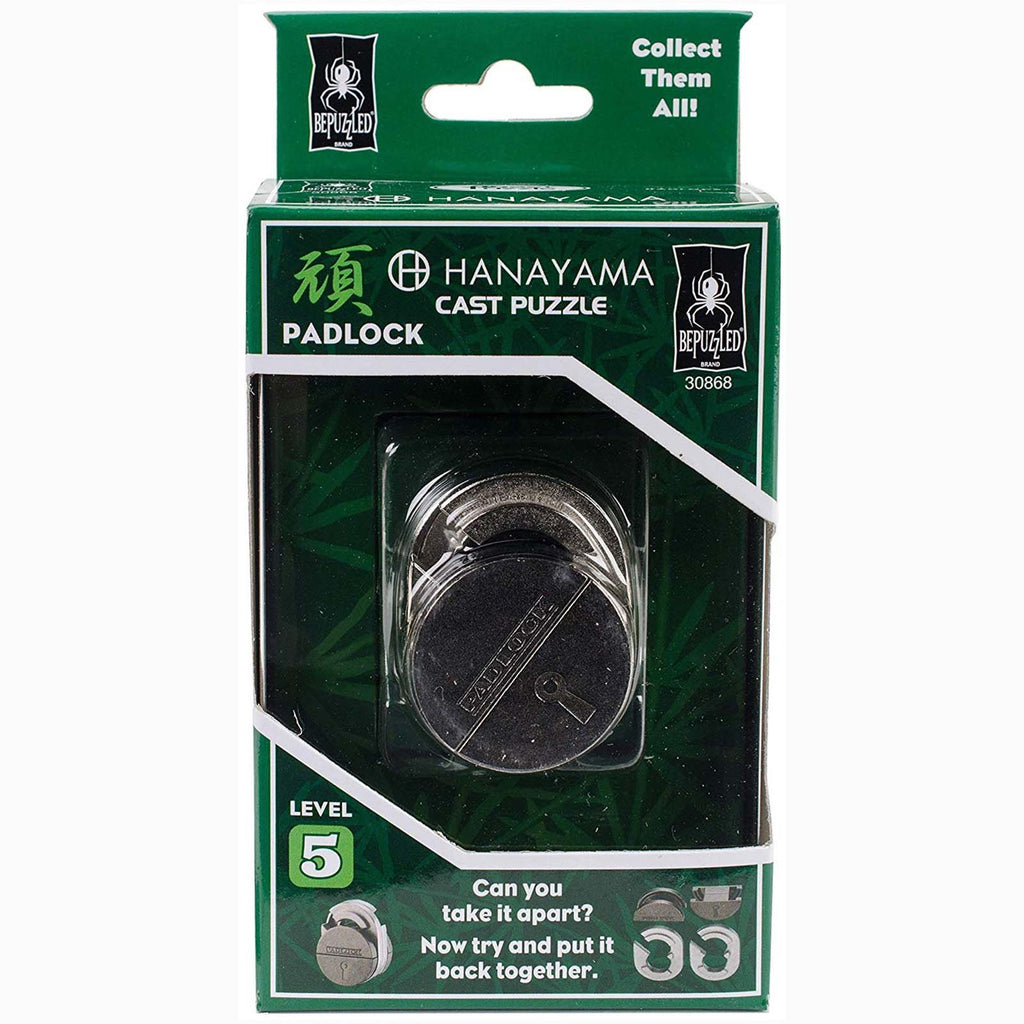 Hanayama Level 5 Padlock Cast Puzzle