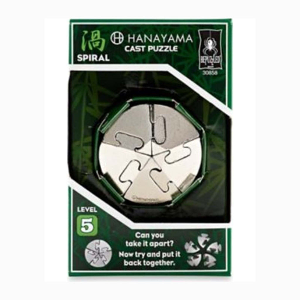 Hanayama Level 5 Spiral Cast Puzzle - Radar Toys