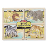 Melissa And Doug 4 In 1 Safari Jigsaw Puzzle - Radar Toys