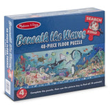 Melissa And Doug Beneath The Waves 48 Piece Floor Puzzle - Radar Toys