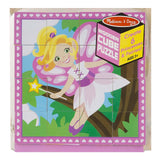 Melissa And Doug Fairy And Princess Scenes Wooden Cube Puzzle - Radar Toys