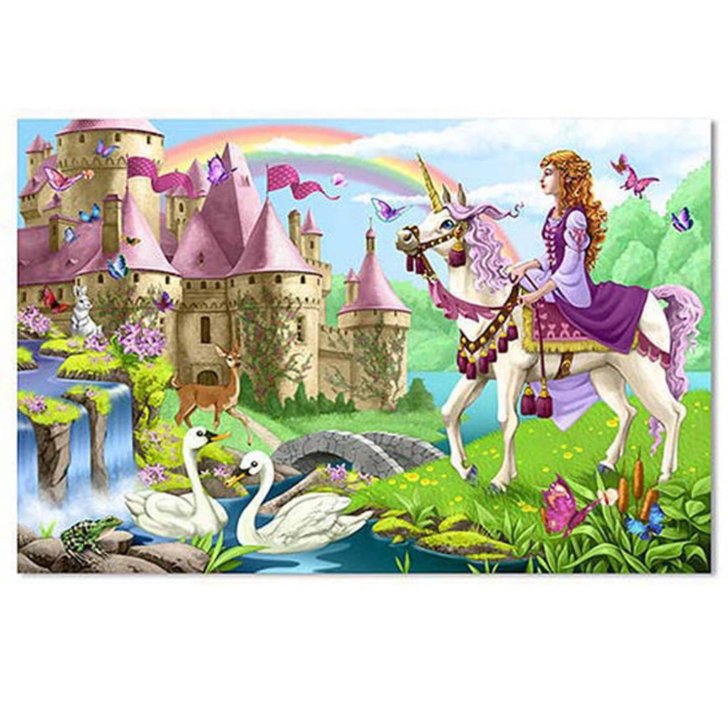 Melissa And Doug Fairy Tale Castle 48 Piece Floor Puzzle