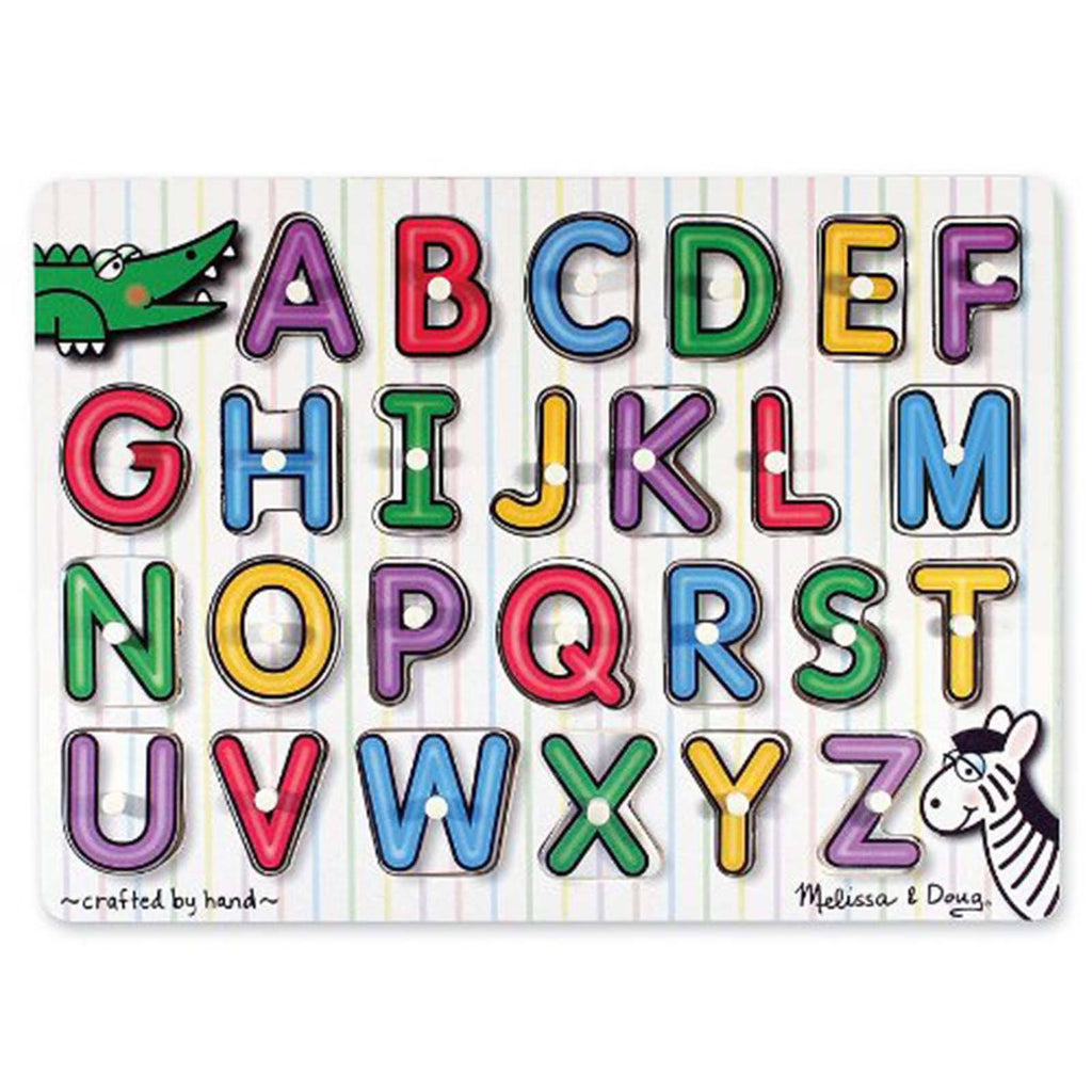 Melissa And Doug First Start Alphabet Peg Puzzle