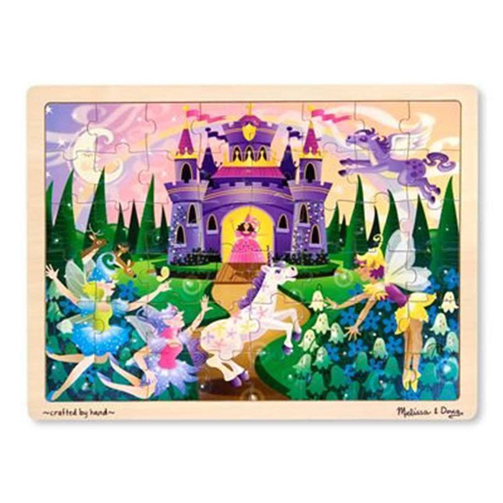 Melissa And Doug Fresh Start Fairy Fantasy 48 Piece Wooden Jigsaw Puzzle