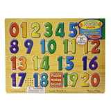 Melissa And Doug Numbers Sound Puzzle - Radar Toys