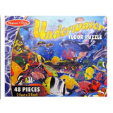 Melissa And Doug Underwater 48 Piece Floor Puzzle - Radar Toys