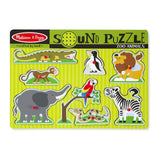 Melissa And Doug Zoo Animals Sound Puzzle - Radar Toys
