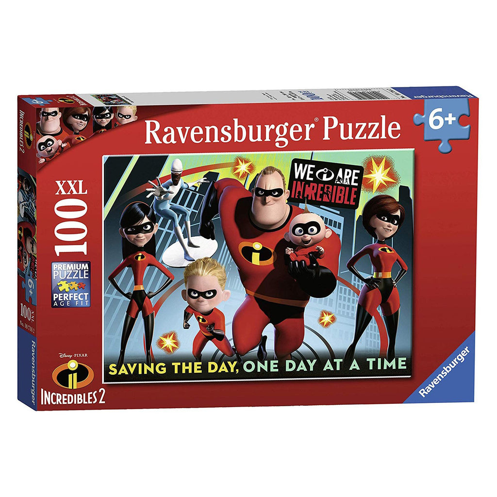 Ravensburger Disney Incredibles 2 Saving The Day 100 Piece XXL Puzzle
