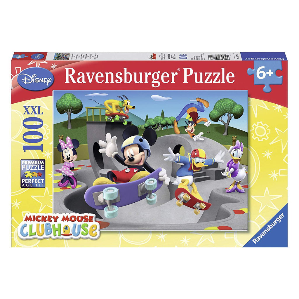 Ravensburger Disney Junior Mickey Clubhouse Skatepark 100 Piece XXL Puzzle