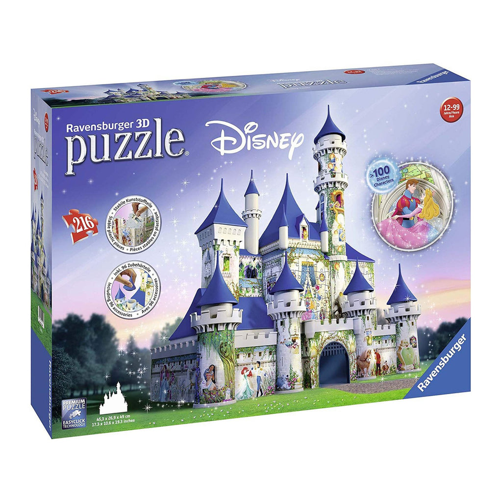 Ravensburger Disney Princess 3D Castle 216 Piece Puzzle