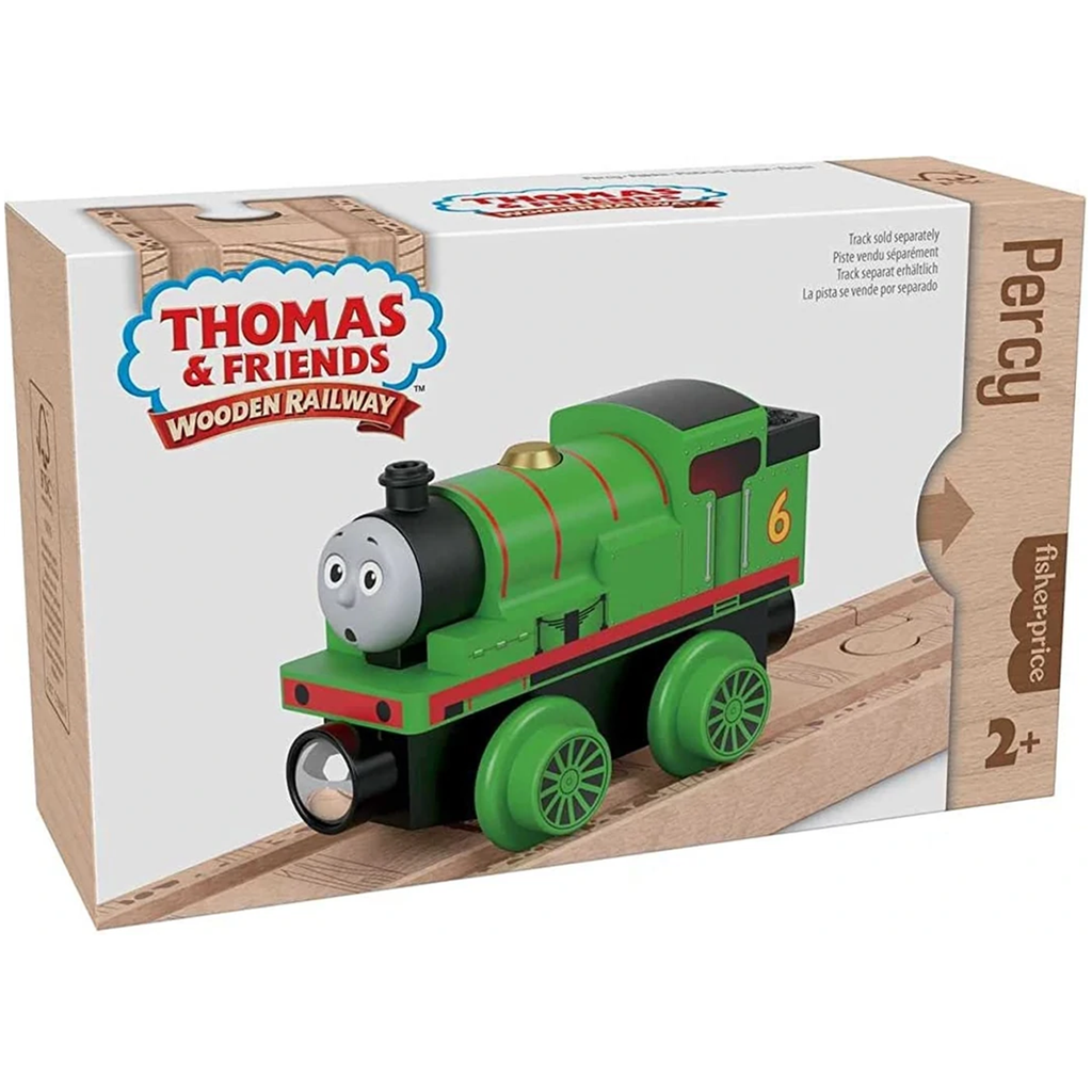Fisher Price Thomas And Friends Wooden Railway Percy Train - Radar Toys