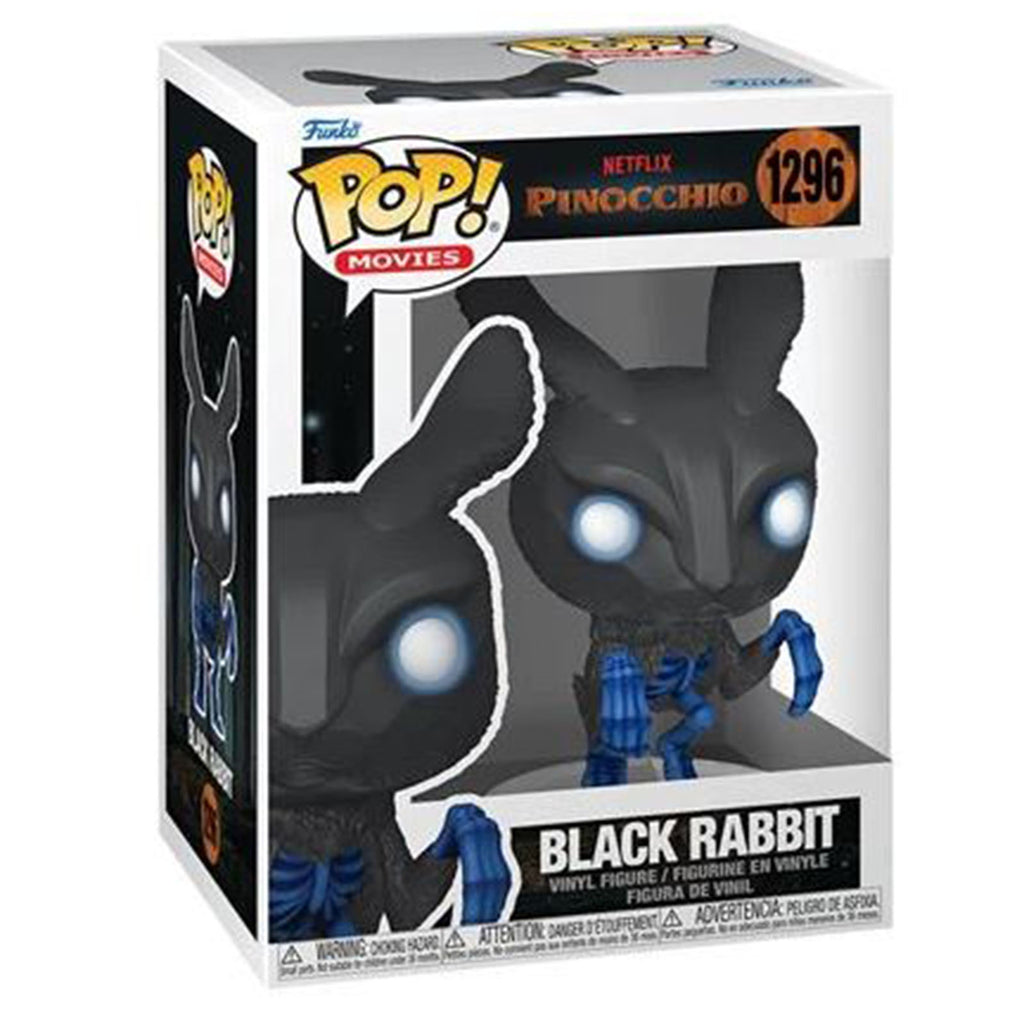 Funko Netflix Pinocchio POP Black Rabbit Vinyl Figure
