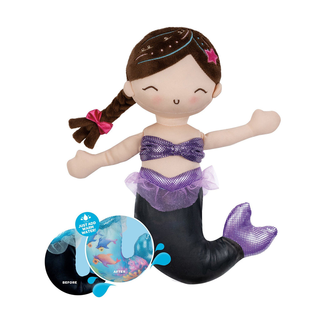 Adora Mermaid Magic Doll Coral 10 Inch Soft Doll