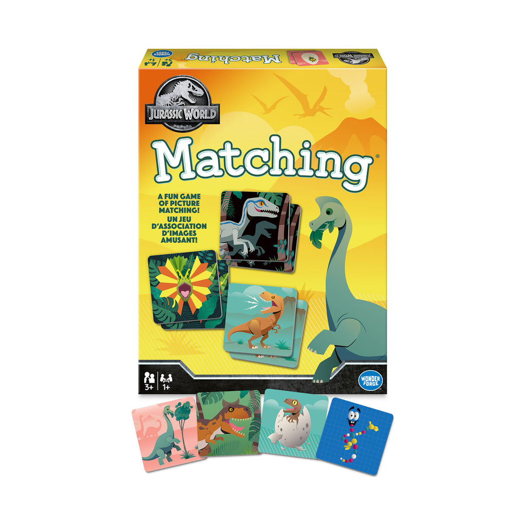 Wonder Forge Jurassic World Matching Card Game
