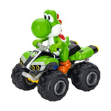 Carrera Mario Kart Yoshi 1:20 Quad RC Car - Radar Toys