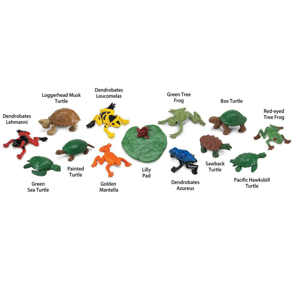 Frogs and Turtles Toob Mini Figures Safari Ltd
