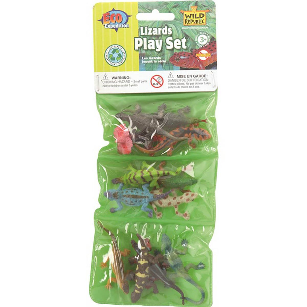 Polybag Of Mini Lizard Figurines