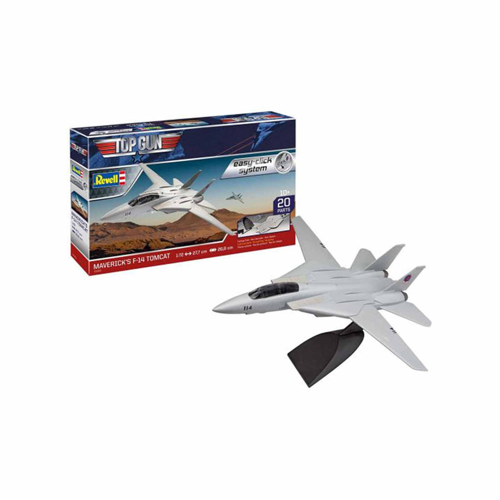 Revell Top Gun Maverick F-14 Tomcat 72nd Scale Snap Model Kit
