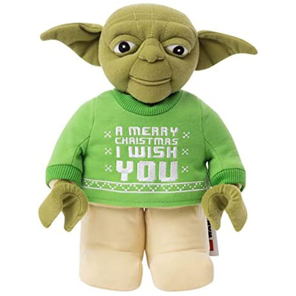 Manhattan Toys Lego Star Wars Holiday Yoda Plush