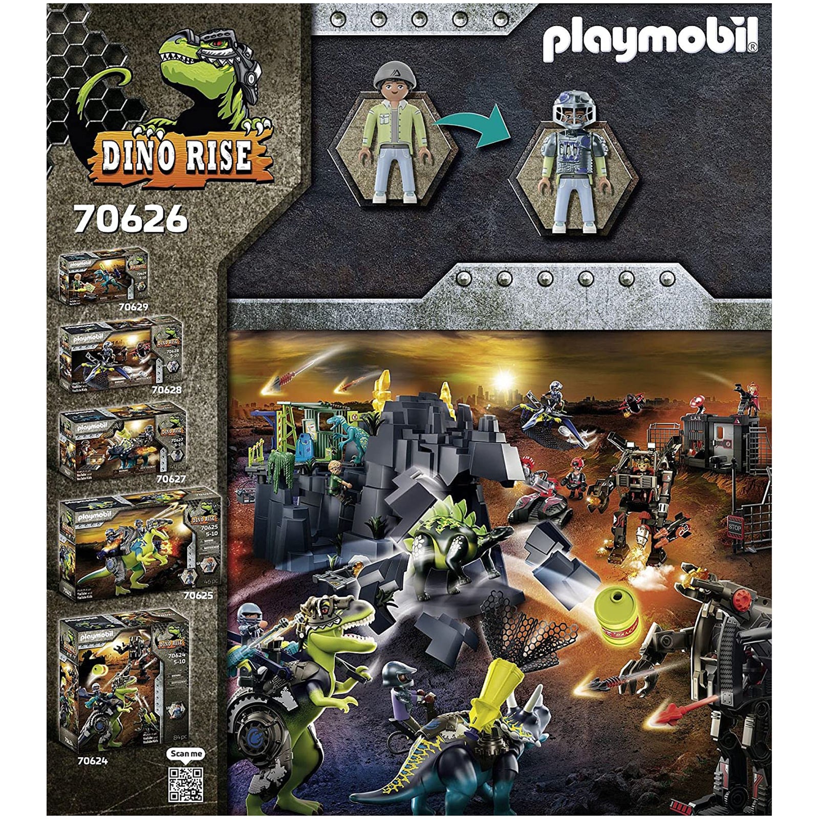 Playmobil Dino Saichania Of The Robot 70626 | Toys
