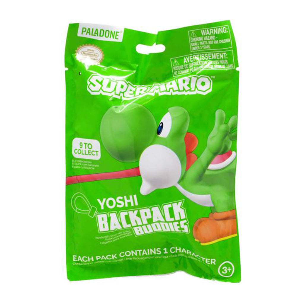 Paladone Super Mario Yoshi Backpack Buddies Blind Bag