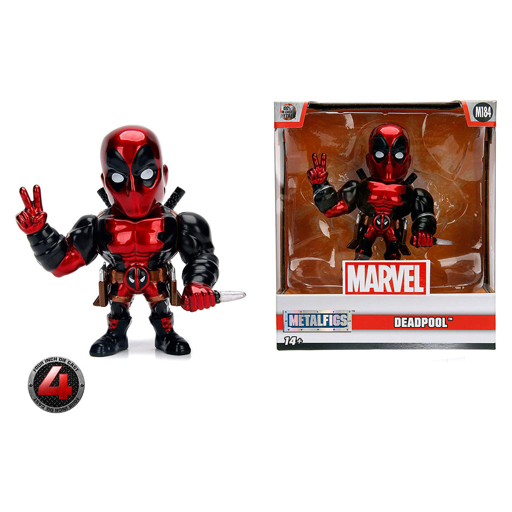 Jada Toys Metalfigs Marvel Deadpool 4 Inch Diecast Figure