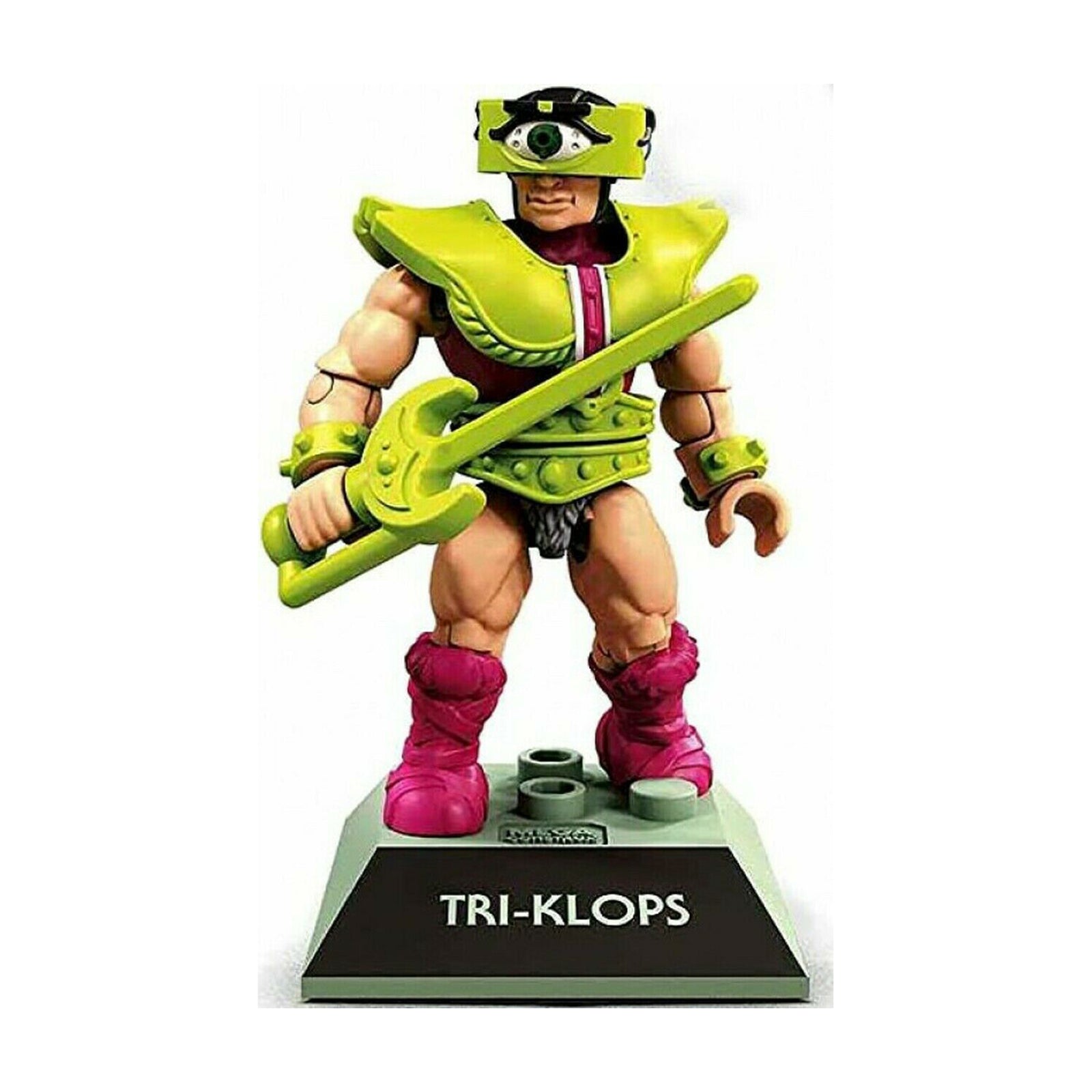 Mega construx man at sales arms