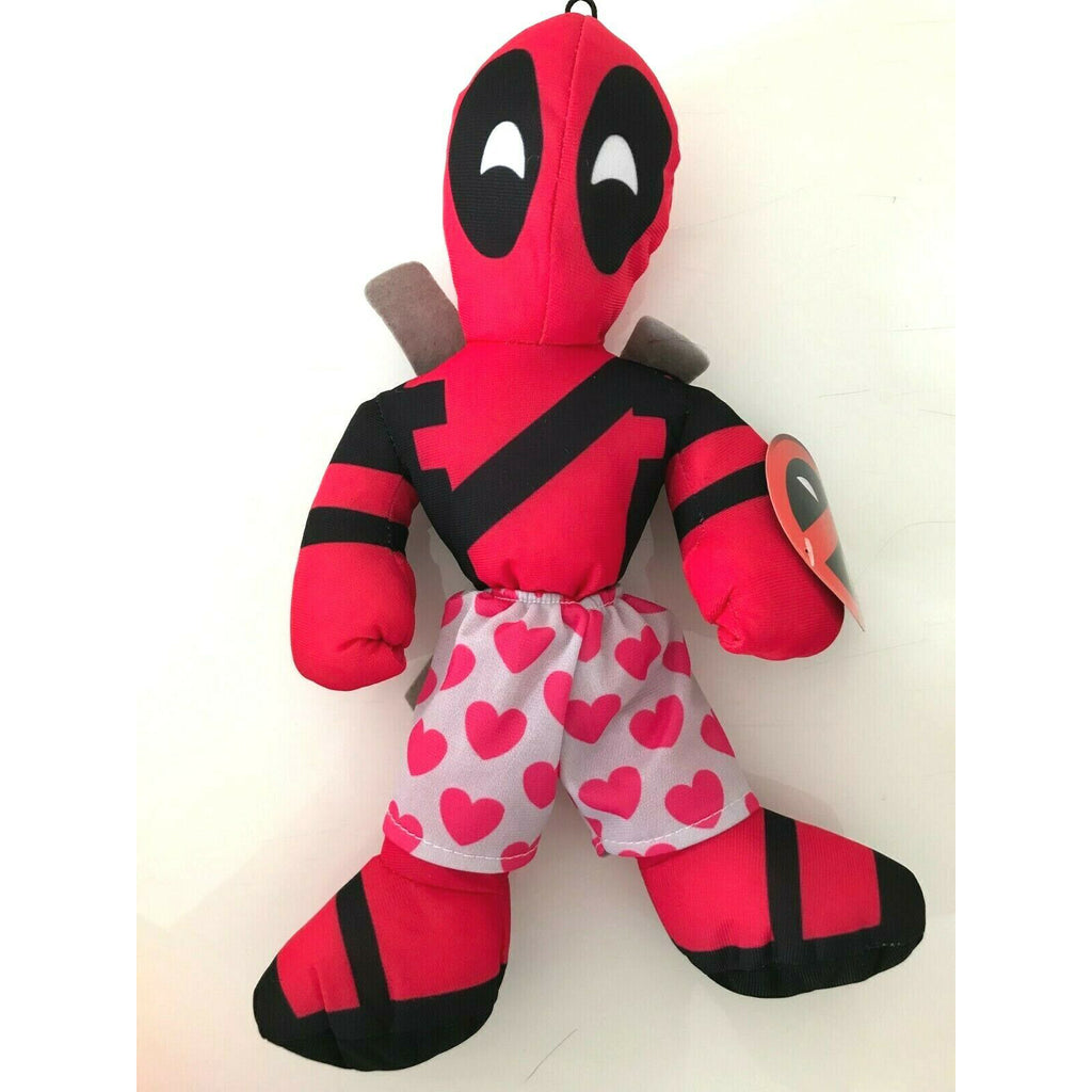 Marvel Heart Underwear Deadpool 9 Inch Plush Figure