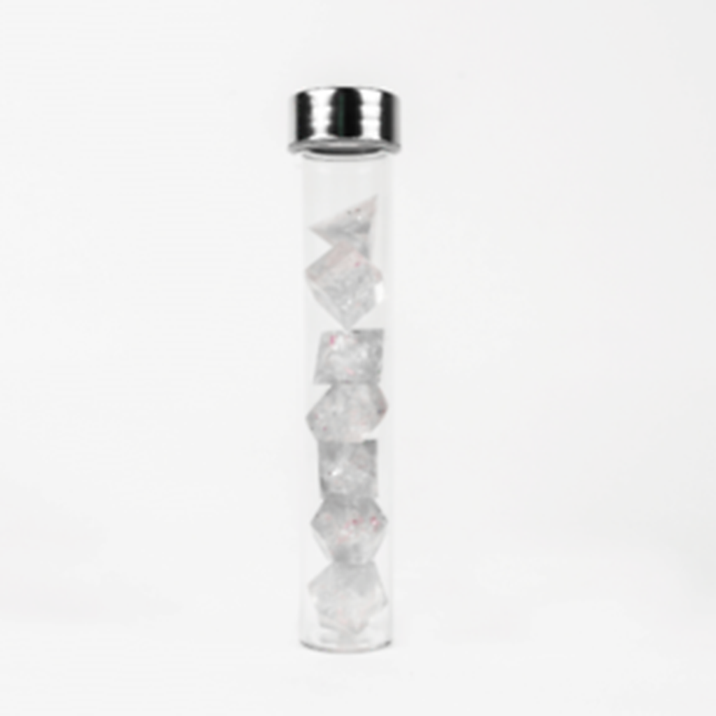 Cloak and Dagger Sirius Clear Dice 7 Piece Dice Set