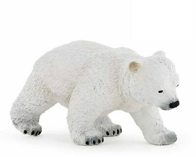 Papo Polar Bear Cub Animal Figure 50145 - Radar Toys