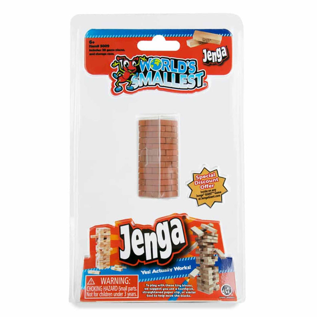 World's Smallest Jenga Game
