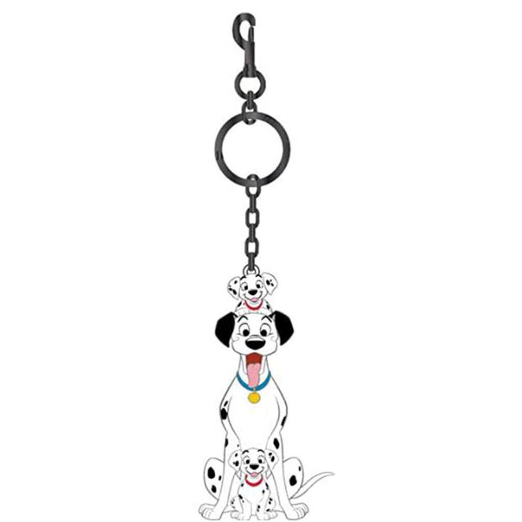 Loungefly Disney 101 Dalmatians 3D Molded Metal Keychain