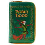 Loungefly Disney Classic Book Robin Hood Zip Around Wallet - Radar Toys