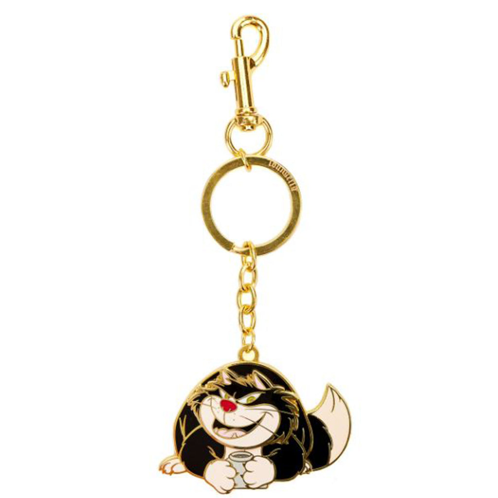 Loungefly Disney Cinderella Lucifer Enamel Keychain