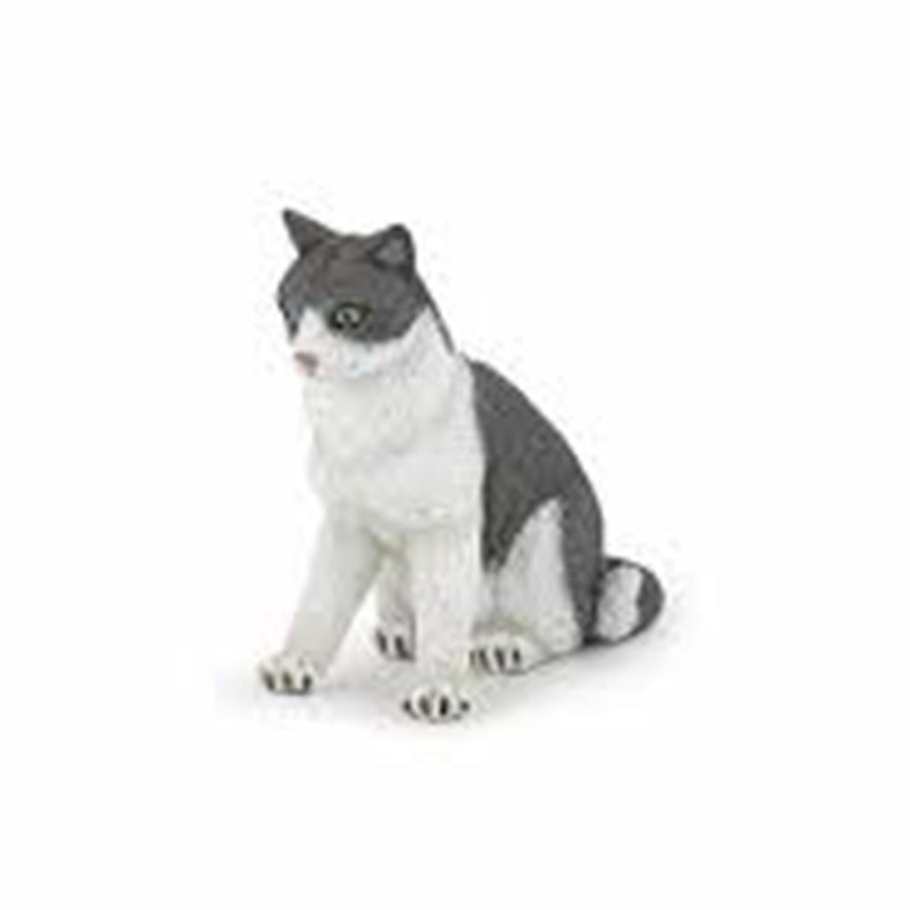 Papo Cat Sitting Down Animal Figure 54033 - Radar Toys