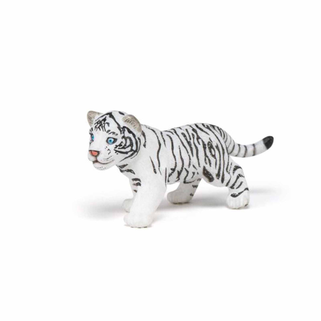 Papo White Tiger Cub Animal Figure 50048