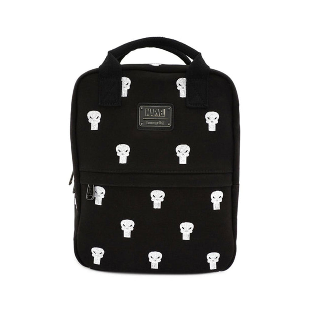 Loungefly Marvel Punisher Canvas Embroidered Backpack