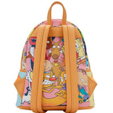 Loungefly Nickelodeon Nick 90s Color Block All Over Print Mini Backpack - Radar Toys