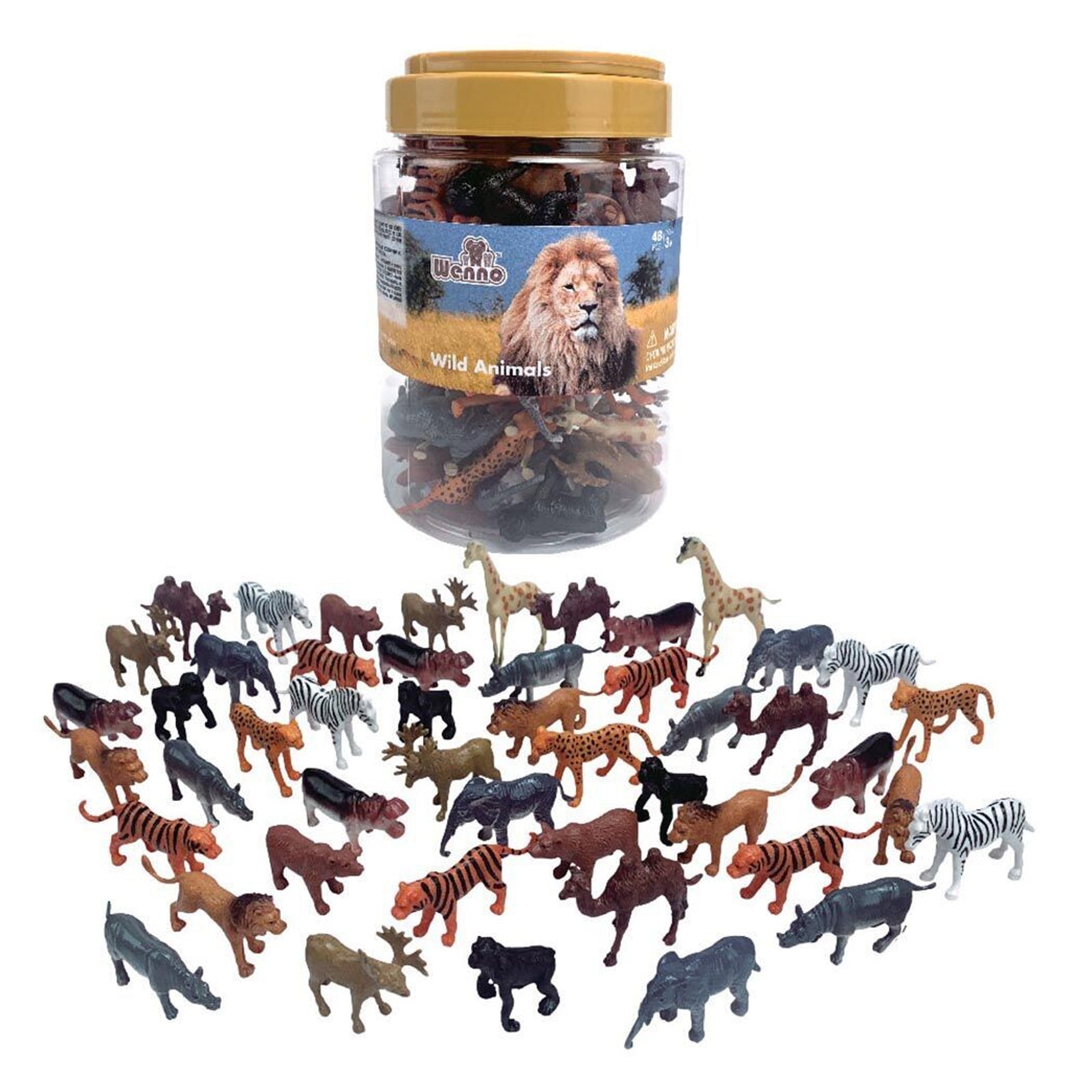 Wenno Wild Animals With Augmented Reality 48 Piece Set| Radar Toys