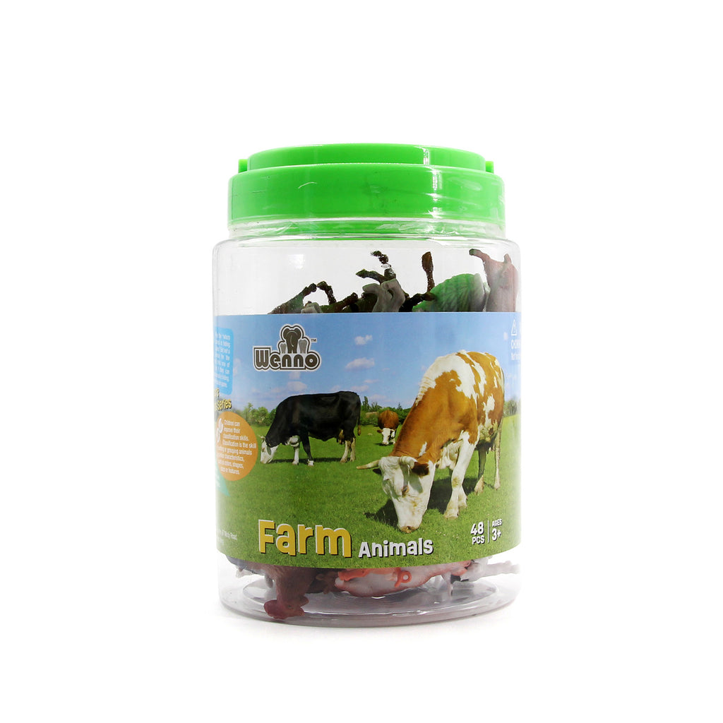 Wenno Farm Animals With Augmented Reality 48 Piece Set - Radar Toys